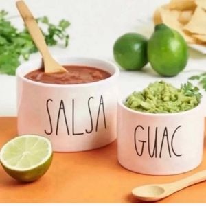 RAE Dunn artisan collection guacamole and salsa bowl set